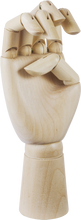 Wooden hand